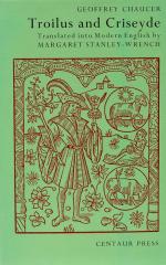 Chaucer, Troilus and Criseyde.