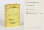 Montale, New Poems.