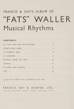 Waller, Musical Rhythms.