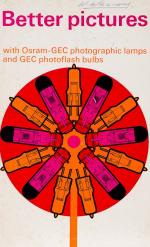 Osram (GEC) Limited. Better Pictures with Osram-GEC photographic lamps and GEC photoflash bulbs.