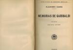 Garibaldi, Memorias de Garibaldi.