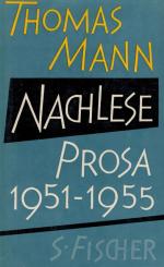 Mann, Nachlese.
