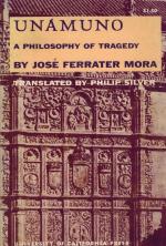 FERRATER MORA, Unamuno. A Philosophy of Tragedy.