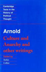 Arnold, Culture and Anarchy and Other Writings.