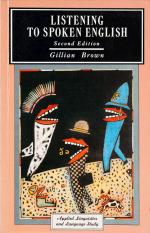 Brown, Listening to Spoken English.