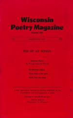 Viereck, Wisconsin Poetry Magazine.