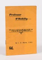 Aherne, Professor O’Rahilly – Illusionist.