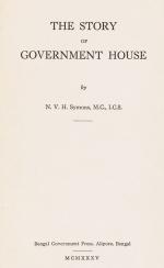 Symons, The Story of Government House.