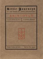 Hubbard, Little Journeys to the Homes of the Great Philosophers – Aristotle.
