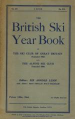 Lunn, The British Ski Year Book. 1952.
