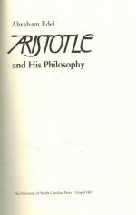 Edel, Aristotle and His Philosophy.