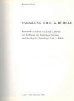 [Bührle, Sammlung Emil G. Bührle.