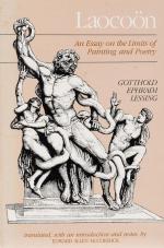 Lessing, Laocoon: An Essay on the Limits of Painting and Poetry.
