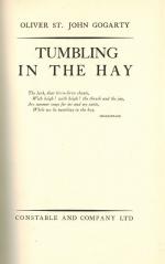 Gogarty, Tumbling in the Hay.