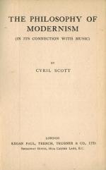 Scott, The Philosophy of Modernism.