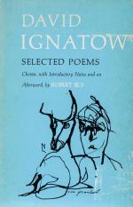 Ignatow. David. Selected Poems.