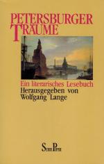 Lange, Petersburger Träume: Ein literarisches Lesebuch.