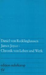 [Joyce, James Joyce - Chronik von Leben und Werk.
