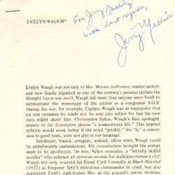 Jerome H. Buckley Collection